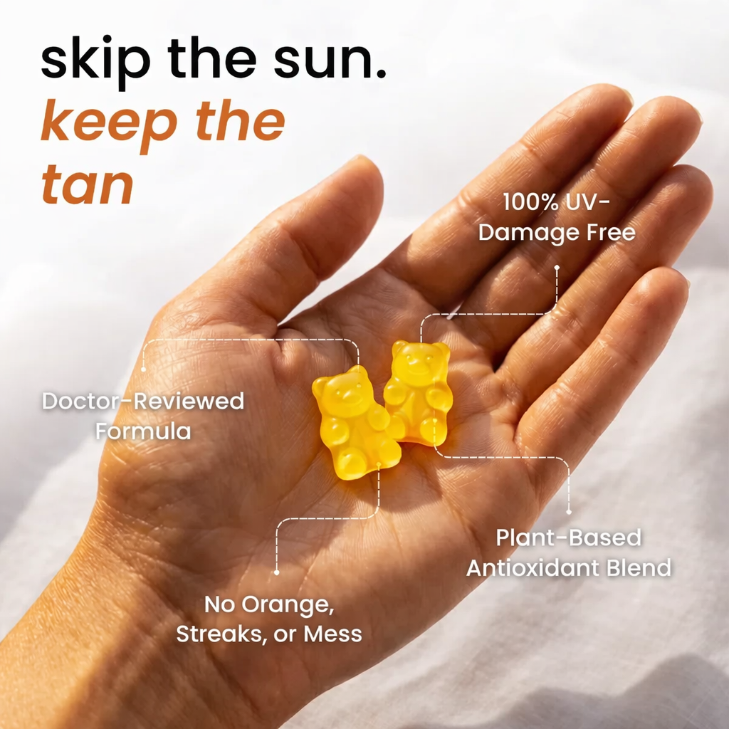 Sol & Glow Tanning Gummies