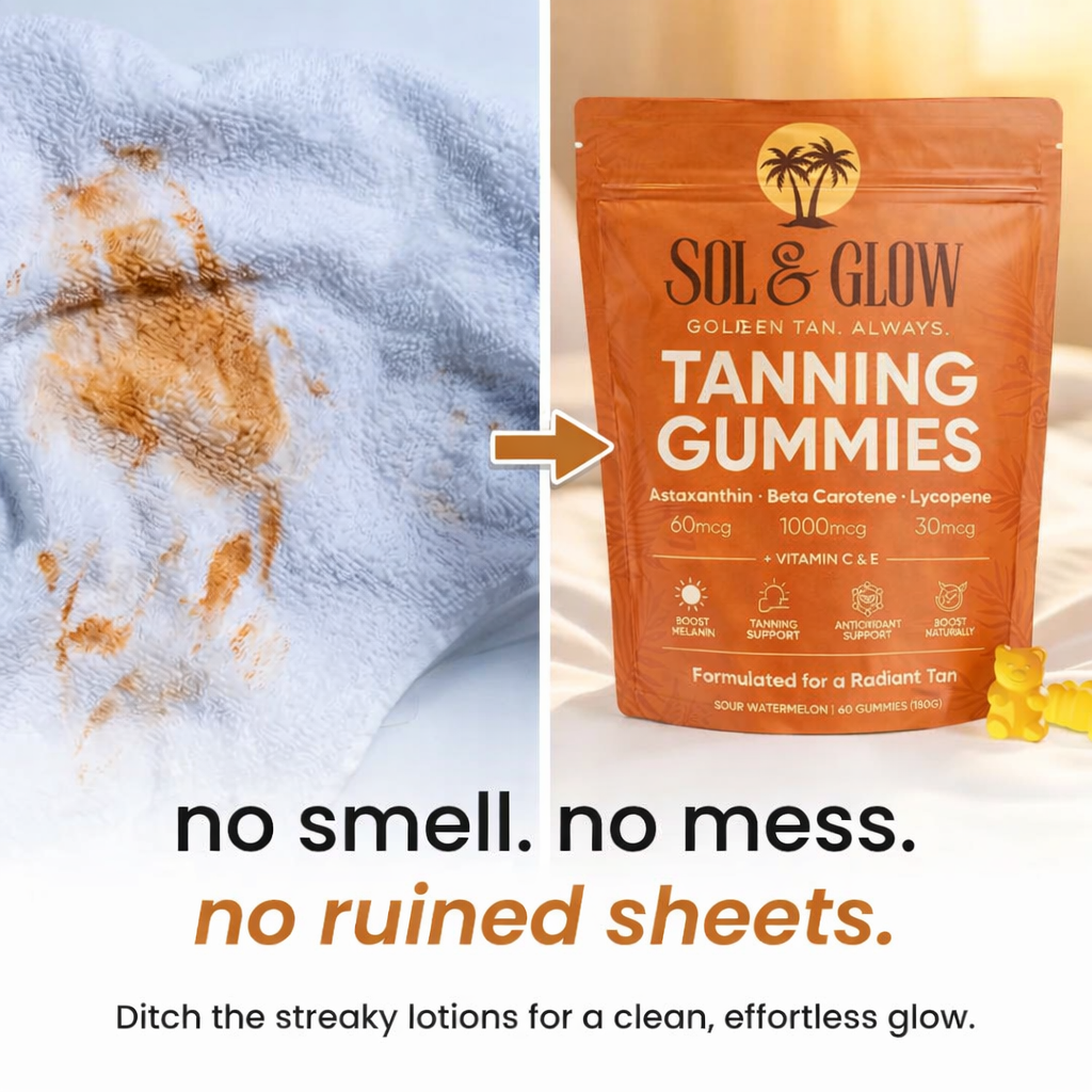 Sol & Glow Tanning Gummies